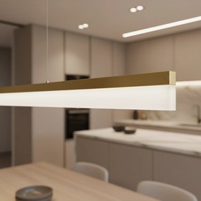 Лампа LED APP1697-CP 200 cm Brush Gold