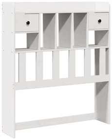 855527 vidaXL Горна табла с място за съхранение, 75 см, масивно дърво бор