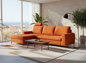 Ъглов диван Monte-Oранжево