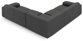 Тъмносив ъглов диван (променлив/L форма) Molino – Micadoni Home