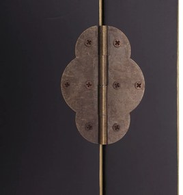 Черен гардероб 55x185 cm Oriente – Ixia