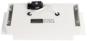 Комплект от 3 вградени прожектора бели GU10 наклоняеми без рамка 2-светлина - Oneon