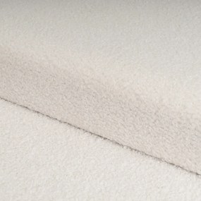 Бяла табуретка от букле Ecru – Casa Selección