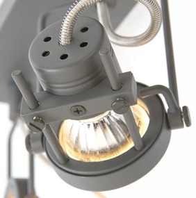 Индустриален прожектор антрацит 3-светлина въртящ се и наклоняващ се - Suplux