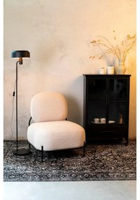 Кремаво кресло от букле Polly – White Label