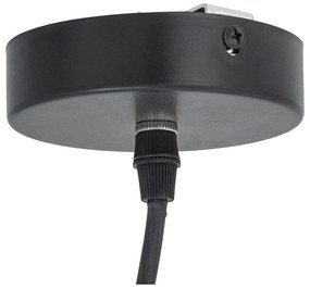 Сиво висящо осветително тяло със стъклен абажур ø 19 cm Motella – Bloomingville