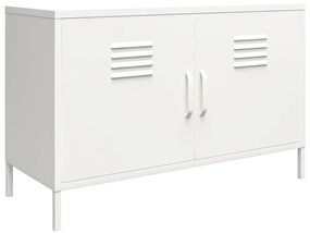 Бял метален шкаф 100x64 cm Mission District - Støraa