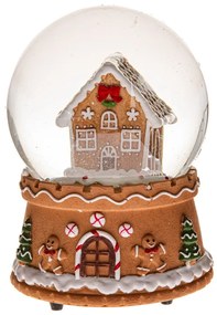 Музикална играчка от полирезин (височина 14,5 cm) Snowy House – Dakls