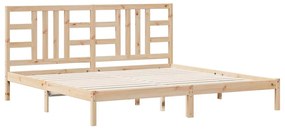 3105425 vidaXL Рамка за легло, дърво масив, 200x200 см