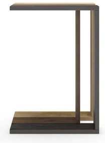 Дъбова странична маса 40x30 cm Macha - Marckeric