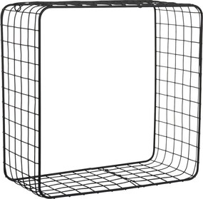 Черни стоманени стенни рафтове в комплект от 2 бр. 35 cm Reja – PT LIVING