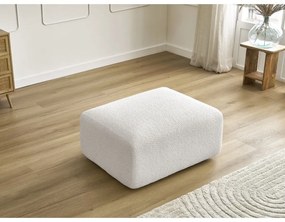 Бяла табуретка от букле Tina – Bobochic Paris