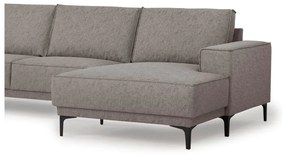 Сиво-кафяв ъглов диван (десен ъгъл) Copenhagen - Scandic