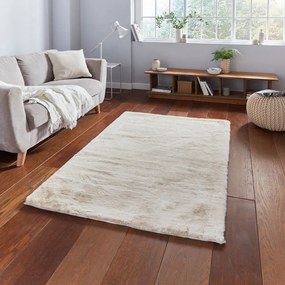 Кремав и бял килим , 120 x 170 cm Teddy - Think Rugs