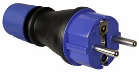 Щепсел щифт Solera 706t 250 V Черен 4,8 mm 16 A IP54