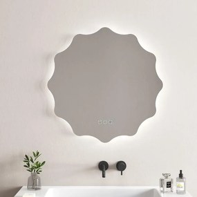 LED огледало с нагревател CIRINO 1967, Inter Ceramic, 80х80см