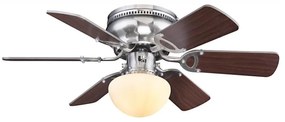 Globo 0307WE - Вентилатор за таван UGO 1xE27/60W/230V