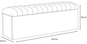 Зелена и естествена пейка Oceane – Bobochic Paris