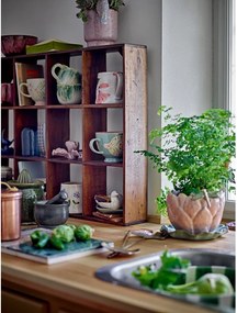 На няколко нива стенен рафт от рециклирано дърво в естествен цвят 53 cm Tilo – Bloomingville