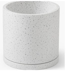 Комплект от 2 бели саксии, ø 26 cm Terrazzo - Bonami Selection