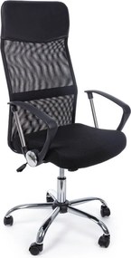 Черен тапициран офис стол Dakar – Yes Everyday