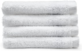 Бели бързосъхнещи памучни кърпи в комплект от 4 бр. 30x30 cm Quick Dry – Catherine Lansfield