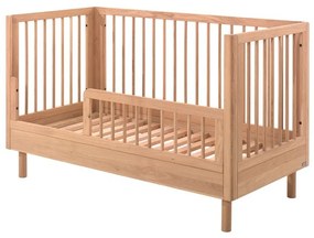 Детско креватче 70x140 cm от масивен дъб в естествен цвят Forrest – Vipack