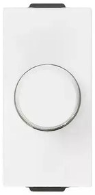 VIMAR 09153 Димер с потенциометър за лампа с нажежаема жичка 230V 100-500W, Бял 1M  NEVE UP