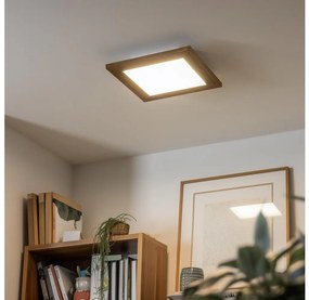 Eglo LED RGBW панел SALOBRENA-C 16W 230V кафяв + DO, димируем