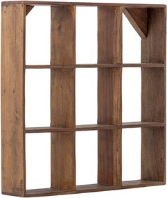 На няколко нива стенен рафт от рециклирано дърво в естествен цвят 53 cm Tilo – Bloomingville