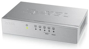Комутатор ZyXEL GS-105B v3, 5-port 10/100/1000Mbps Gigabit Ethernet switch, desktop, metal housing