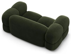 Зелен кадифен диван 180 cm Loretto – Cosmopolitan Design
