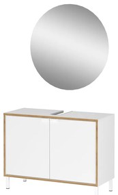 Бял комплект за баня Topeka – Germania