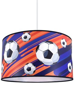 Детски Полилей на верижка FOOTBALL 1xE27/60W/230V