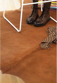 Кафява кожа 210x200 cm - Narma