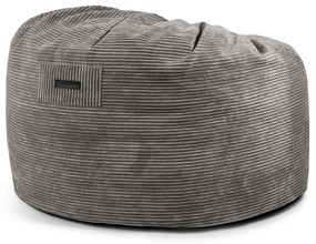 Пуф от рипсено кадифе в тухлен цвят Om 110 – SLOWDOWN