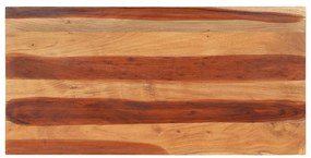 285982 vidaXL Плот за маса, акациево дърво масив, 15-16 мм, 60x120 cм