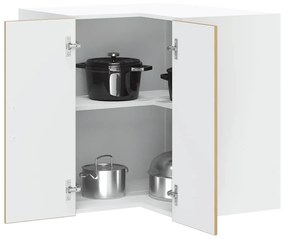 853866 vidaXL Кухненски стенен ъглов шкаф Lucca, дъб артизан, инженерно дърво