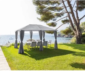 Беседка Hesperide Santorini, Цвят Шисти, 3x4 m