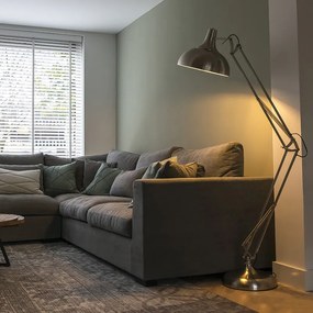 Интелигентна подова лампа стомана с Wi-Fi A60 - Hobby