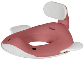 Тъмнорозова детска седалка за тоалетна Dusty pink – Kindsgut