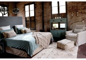 Бежов ръчно изработен памучен килим подходящ за пране 140x200 cm Kaarol Earth – Lorena Canals