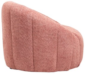 Диван Моби букле HM9595.02 розов цвят