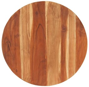 285971 vidaXL Плот за маса, акациево дърво масив, кръгъл, 15-16 мм, 80 cм