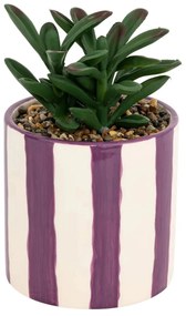 Изкуствено растение atmosphera Deep Purple, 16 cm