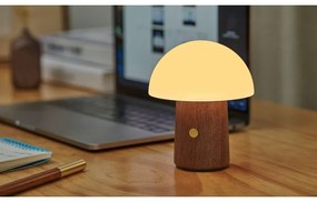 LED настолна лампа в бял и тъмно естествен цвят (височина 12,5 cm) Alice Mushroom – Gingko