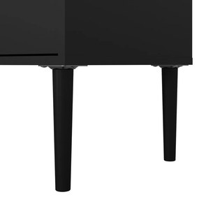 Черна маса за телевизор 177x57 cm Media - Tvilum