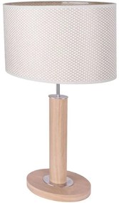 Spot-Light 7017400111525 - Настолна лампа MERCEDES 1xE27/40W/230V дъб