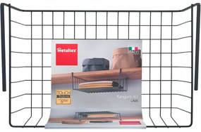 Висяща кошница от неръждаема стомана 26x40 cm Kanguro – Metaltex