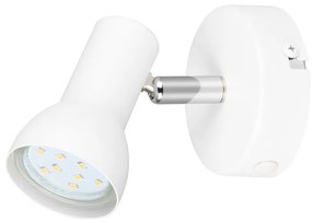 Бял прожектор ø 8 cm Cantar – Trio